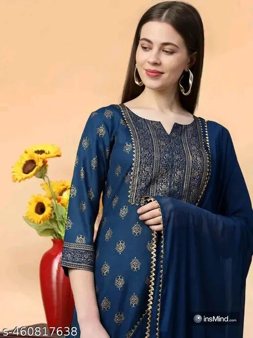 women kurti pant set kurta pants kurta sets blend cotton kurta sets (S)