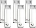 Cello H2O 1000 ml Plastic Bottle Multicolour (Pack of 6 )