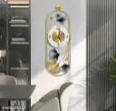 Luxury Decorative Floral Wall Clock