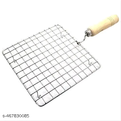 Barbecue Grill – Wooden Handle for Perfect Grilling