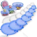 Silicon 6 strech lids for food storage
