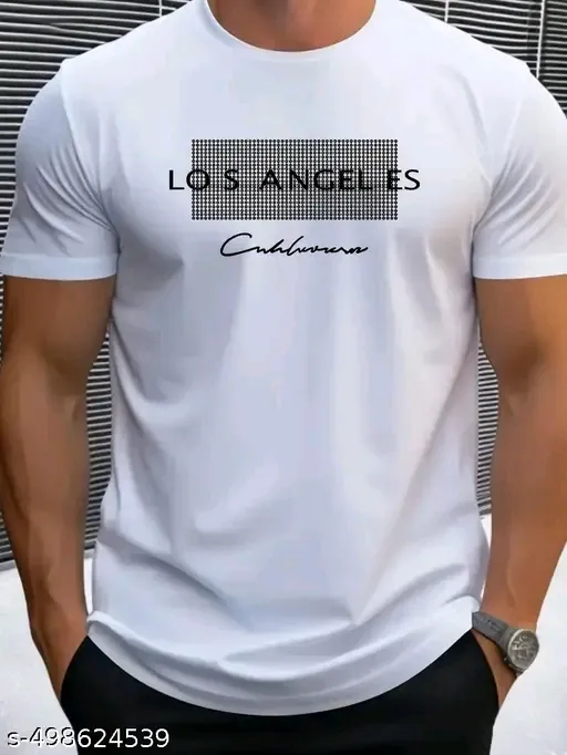Trendy Mans Cotton Blend Tshirt (S)