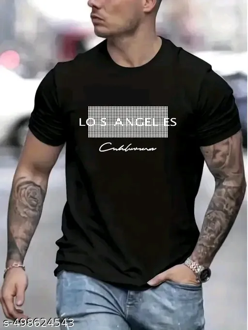 Trendy Mans Cotton Blend Tshirt (S)