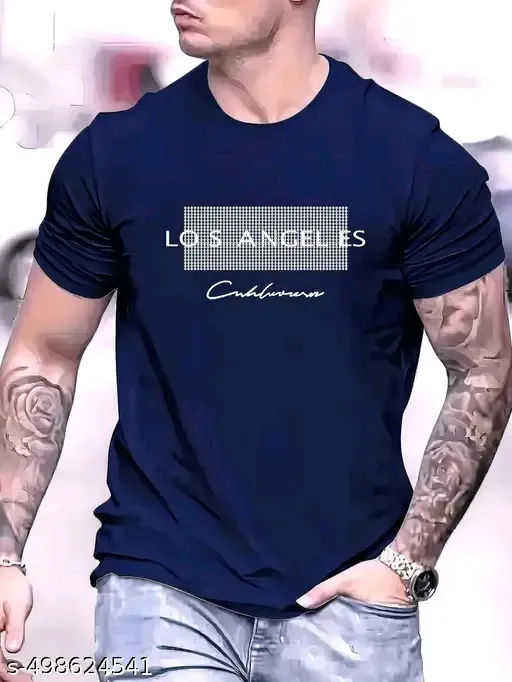 Trendy Mans Cotton Blend Tshirt (S)