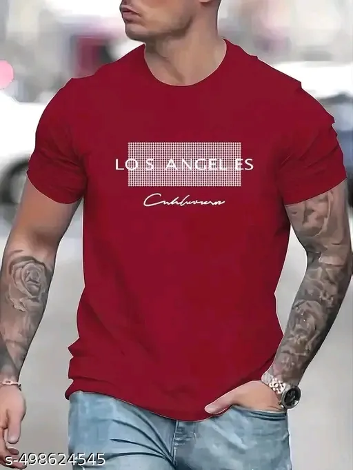 Trendy Mans Cotton Blend Tshirt (S)