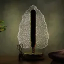 LED crystal Table Lamp with USB Power