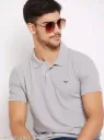 Men's Cotton Half Sleeve Solid Polo Tshirt