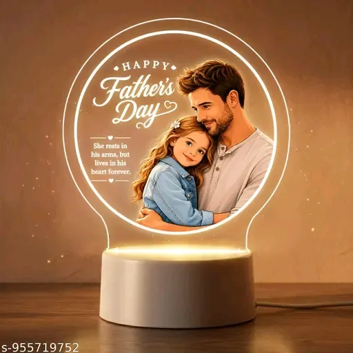 Special Father's Day Decorative Lamp With LED Light