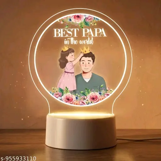Special Father's Day Decorative Lamp With LED Light