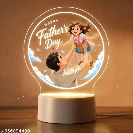 Special Father's Day Decorative Lamp With LED Light