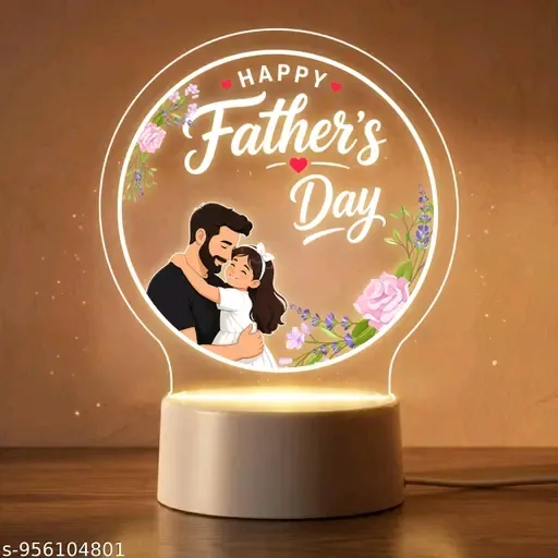 Special Father's Day Decorative Lamp With LED Light