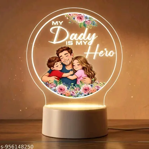 Special Father's Day Decorative Lamp With LED Light