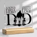 Special Father's Day Decorative Lamp With LED Light