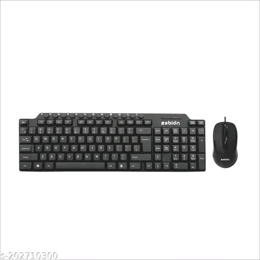 Zebion Viking Keyboard and Mouse combo set (Black)